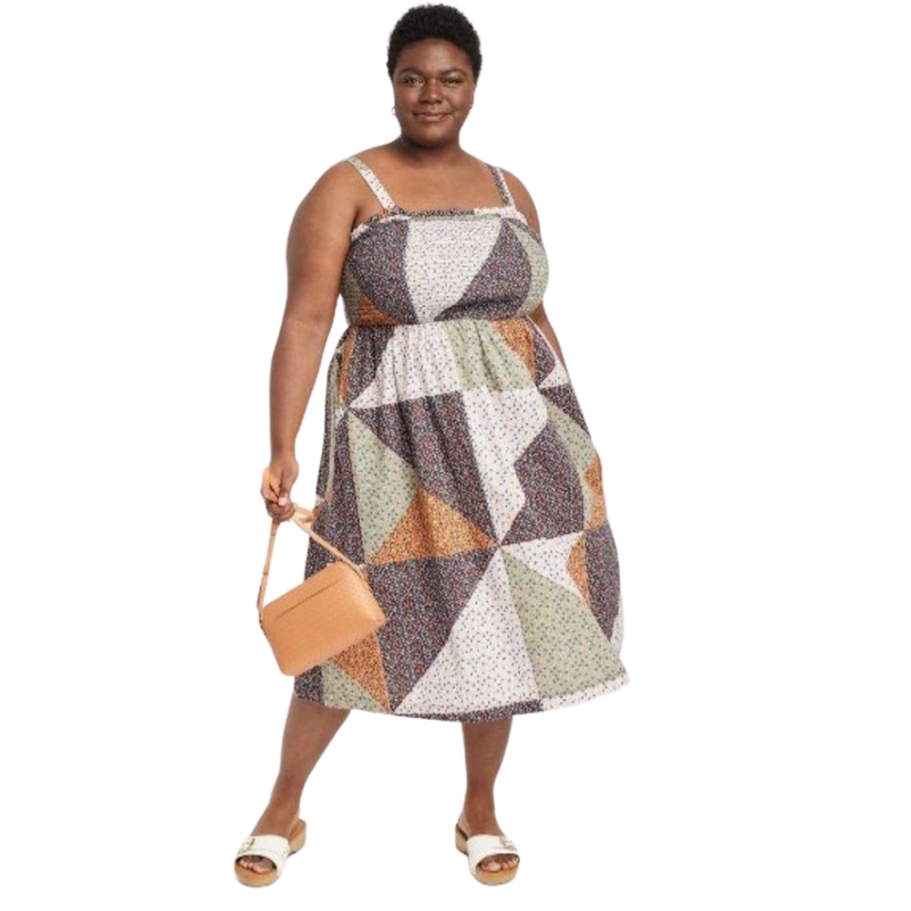 Universal Thread Womens Plus Size Smocked Tank Dress